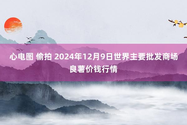 心电图 偷拍 2024年12月9日世界主要批发商场良薯价钱行情